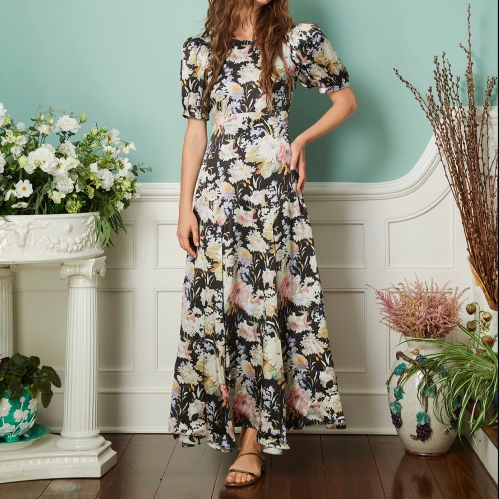 Black Iris The Cassie Dress | June Blooms